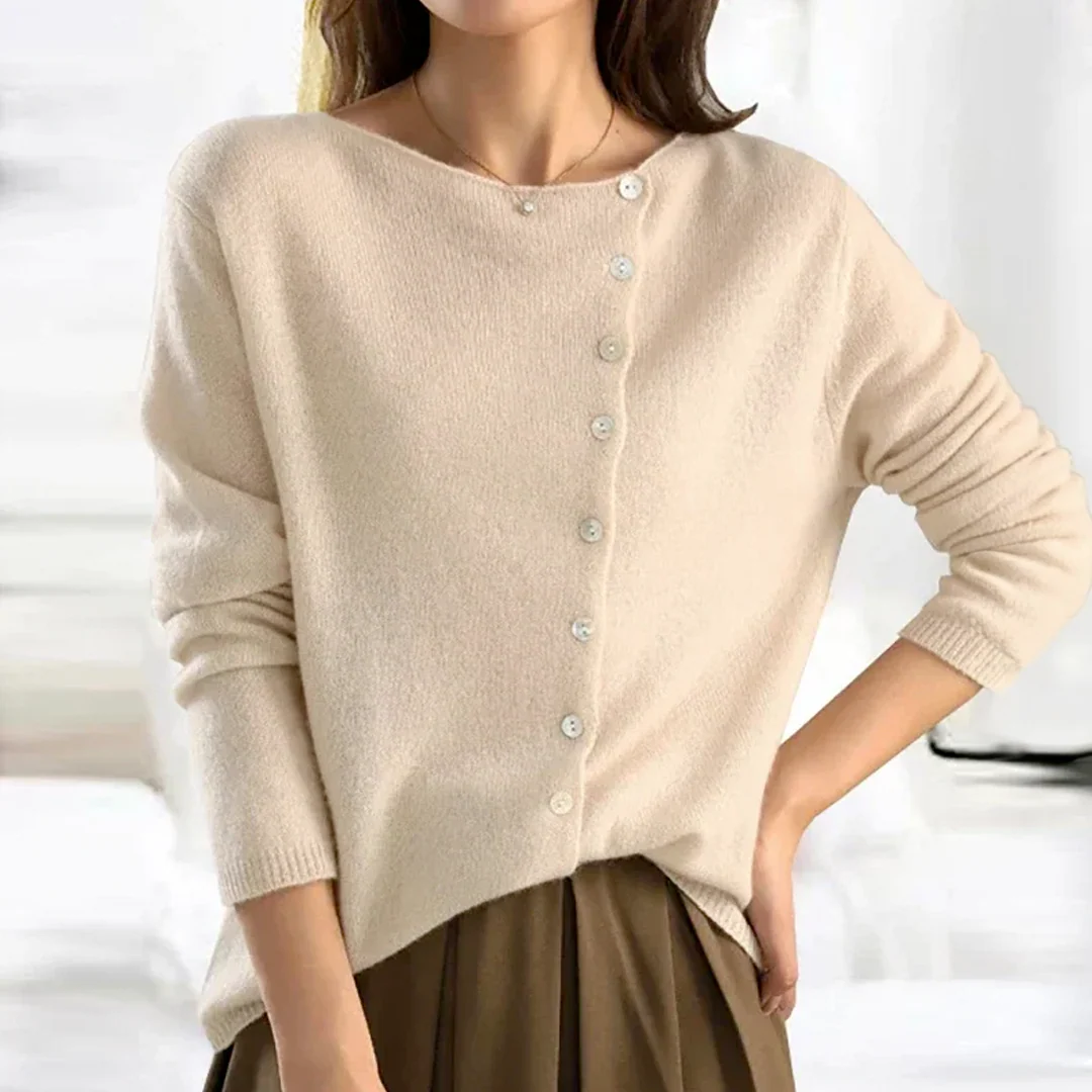Damen Strickjacke mit Knopfleiste | Elegante - Image 2