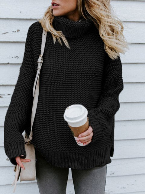 Damen Strickpullover mit Rollkragen - Image 2