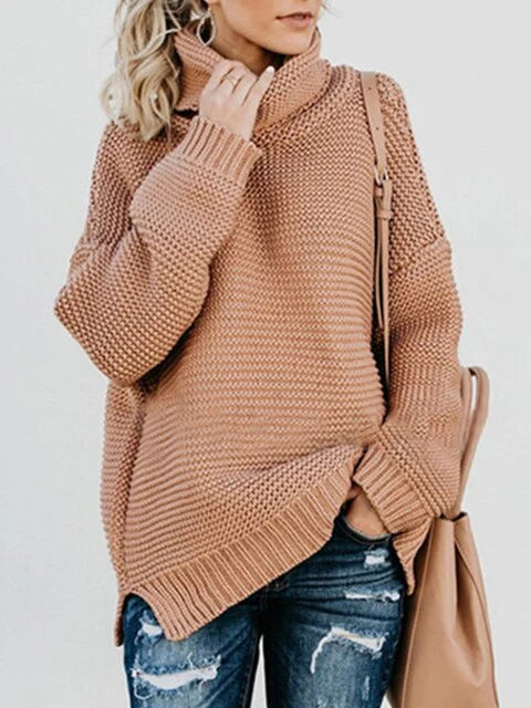 Damen Strickpullover mit Rollkragen - Image 3