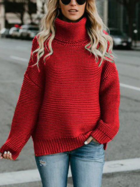 Damen Strickpullover mit Rollkragen - Image 5