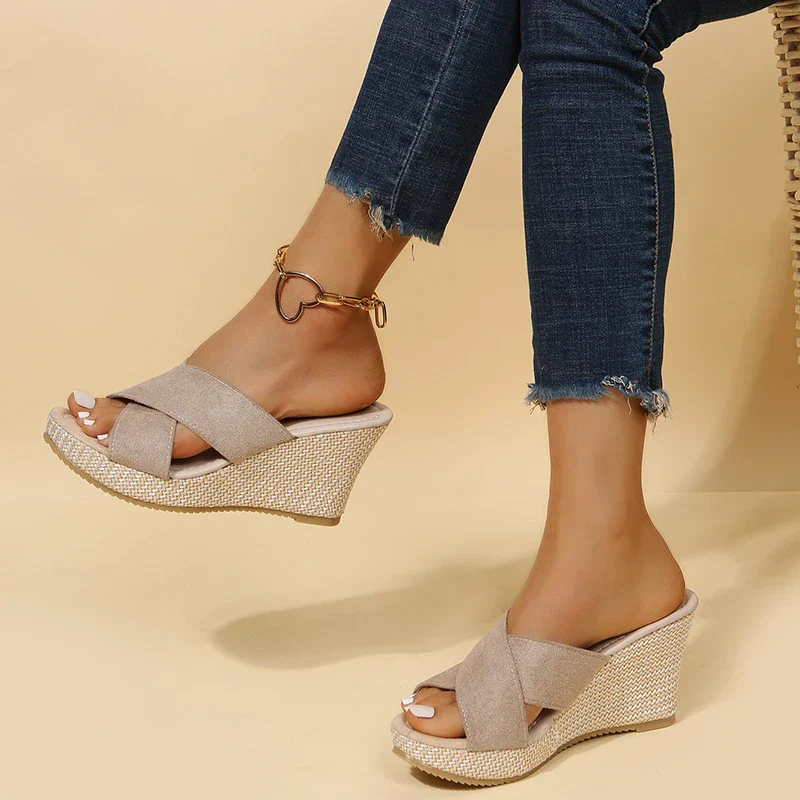 Damen stylische Keil-Sommersandalen | Bequeme - Image 4