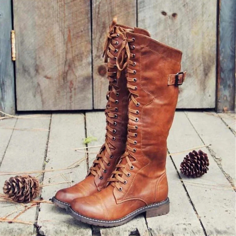 Damen stylische Vintage-Stiefel | Bequeme - Image 3
