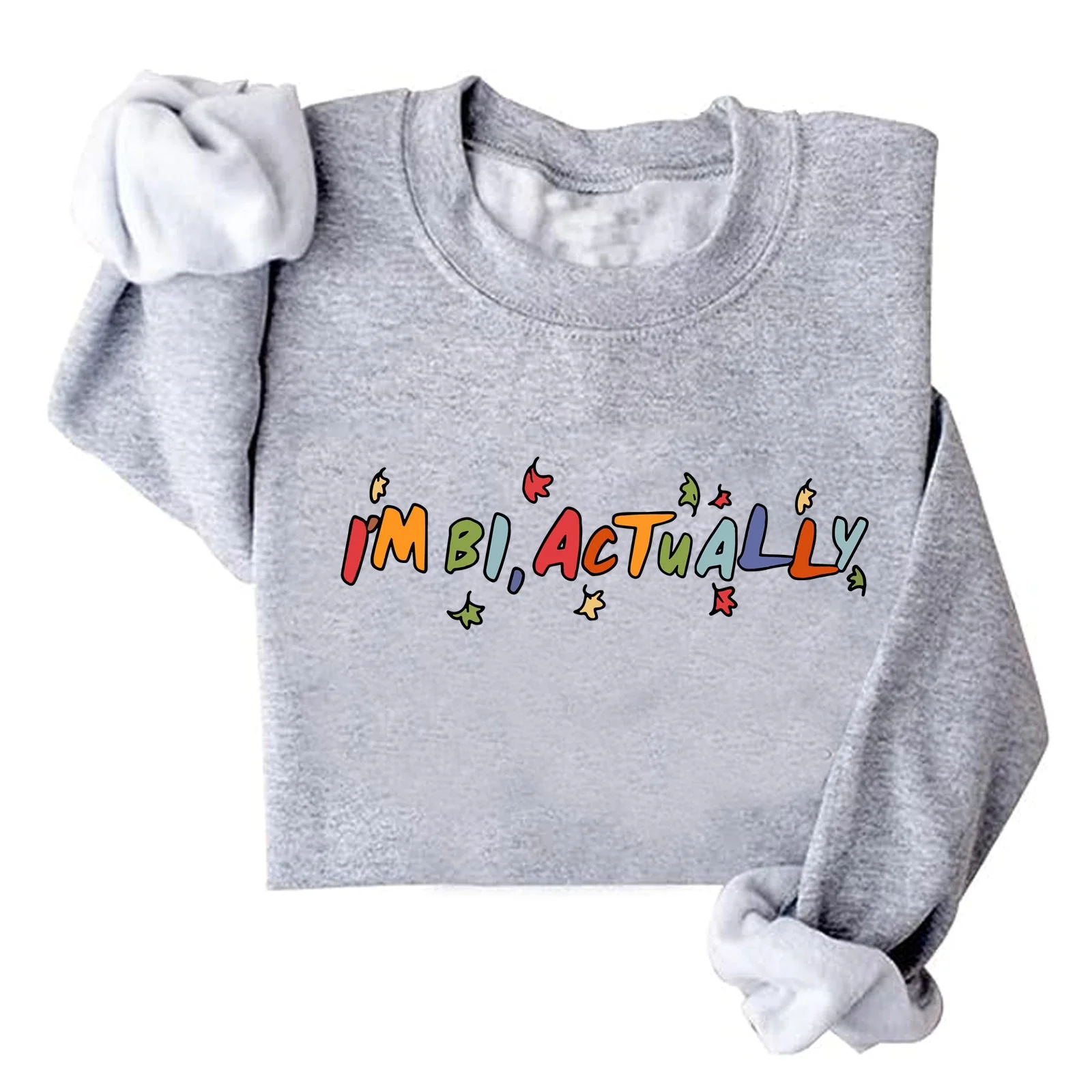 Damen Sweater mit kreativem Druck und lässigem Schnitt - Image 3