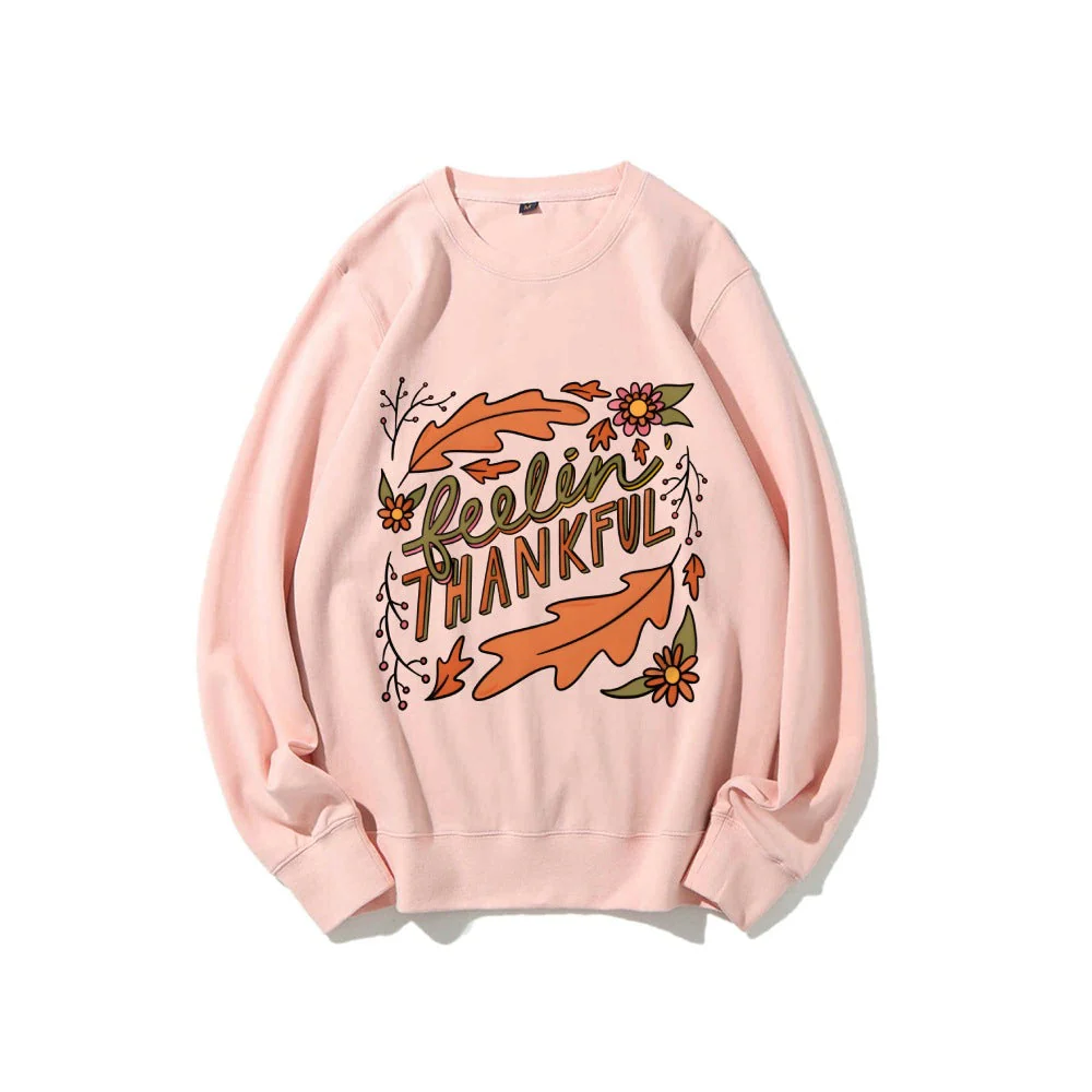 Damen Sweatshirt mit buntem Herbstmotiv und inspirierendem Schriftzug - Image 10