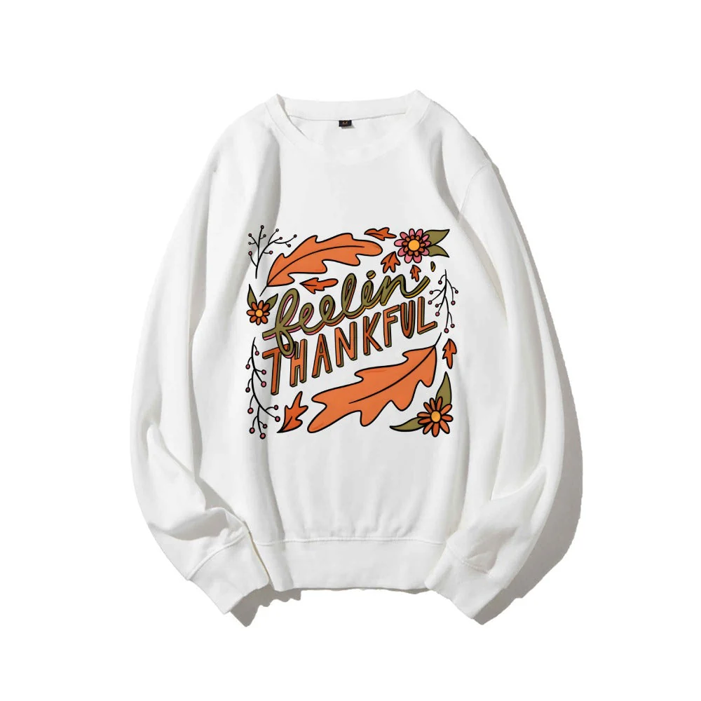 Damen Sweatshirt mit buntem Herbstmotiv und inspirierendem Schriftzug - Image 15