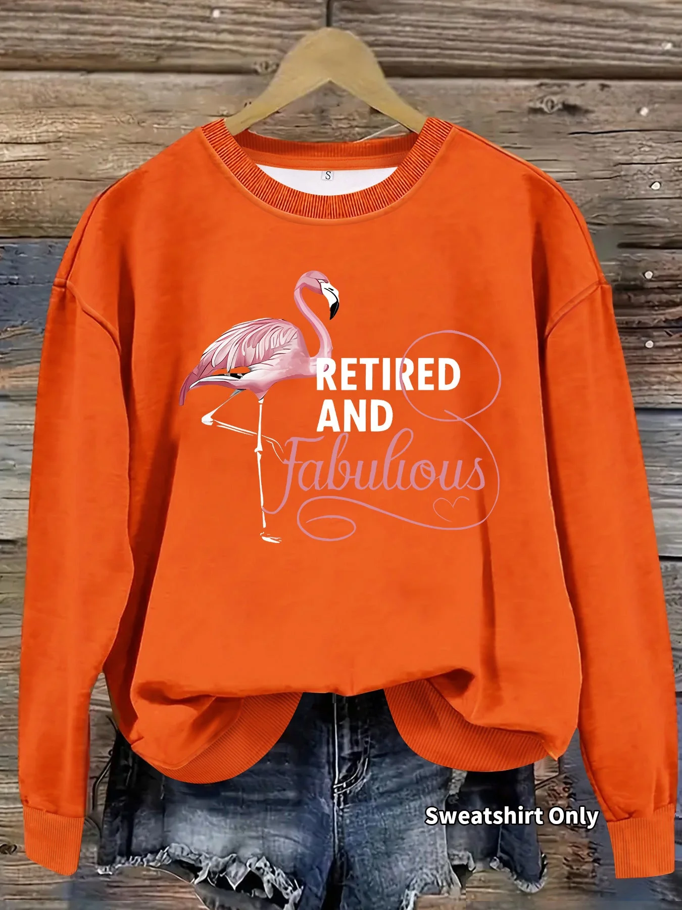 Damen Sweatshirt mit einzigartigem Flamingo-Motiv und inspirierendem Aufdruck - Image 9