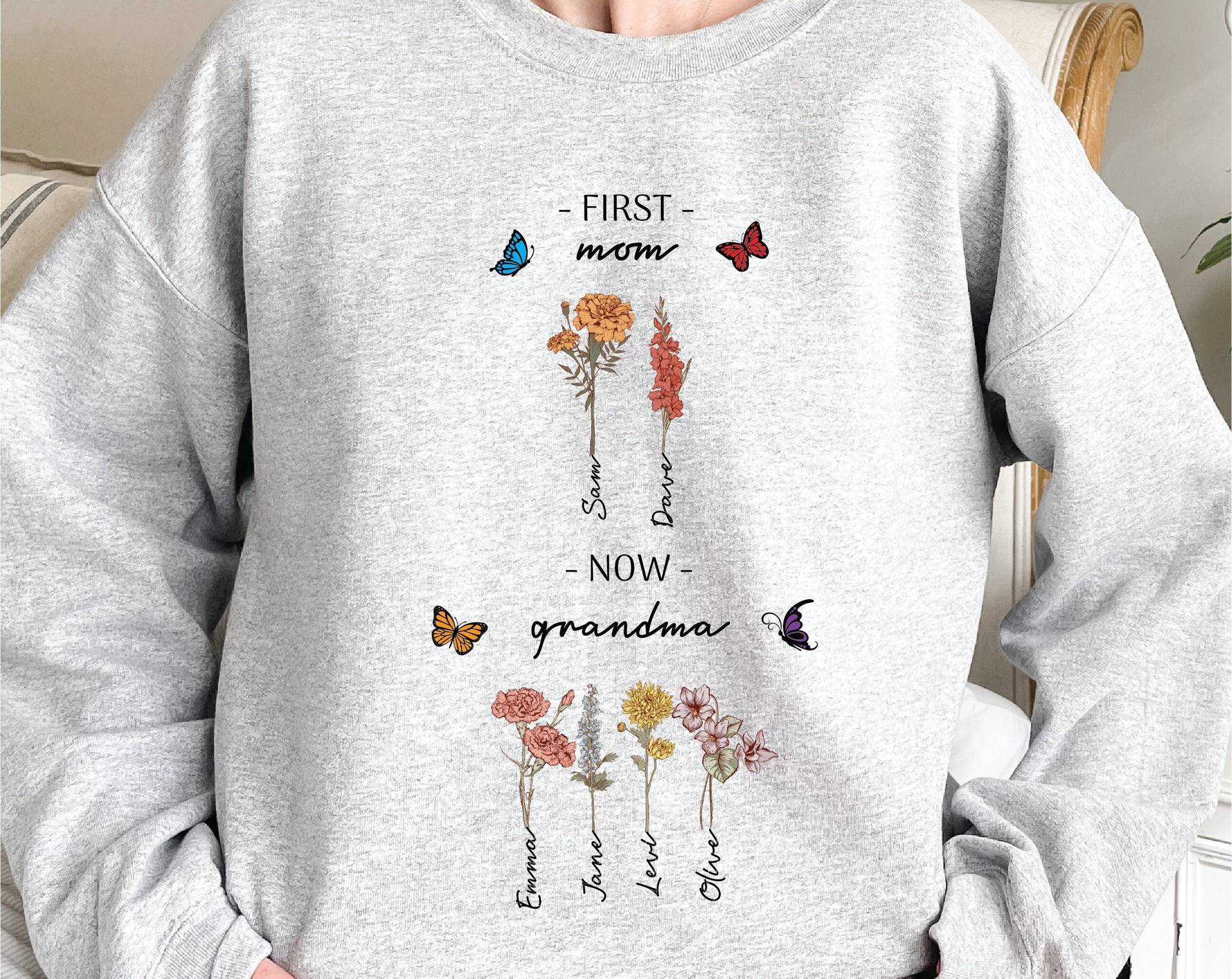 Damen Sweatshirt mit floralem Druck und inspirierendem Schriftzug - Image 5