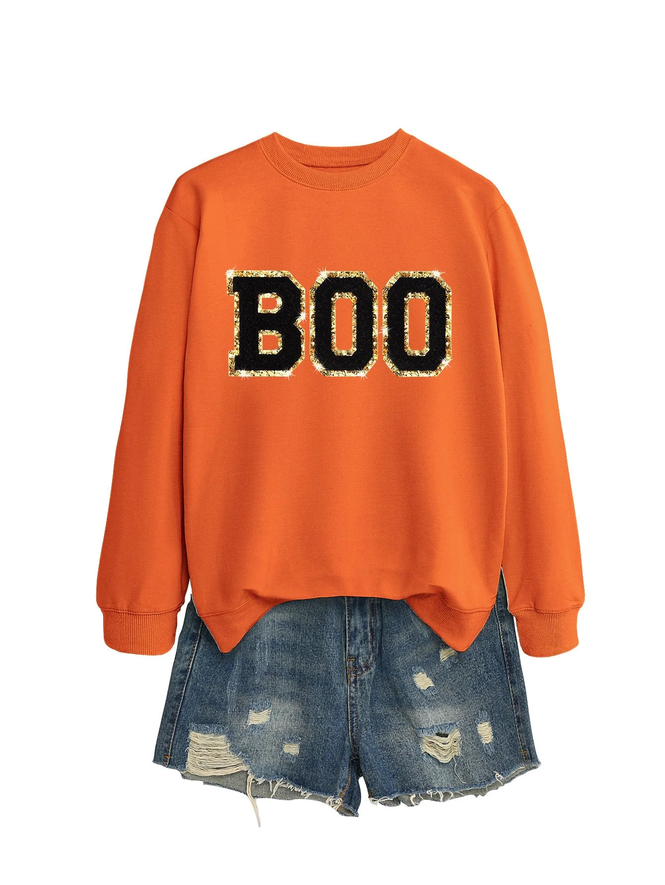 Damen Sweatshirt mit glitzerndem Aufdruck - Image 13