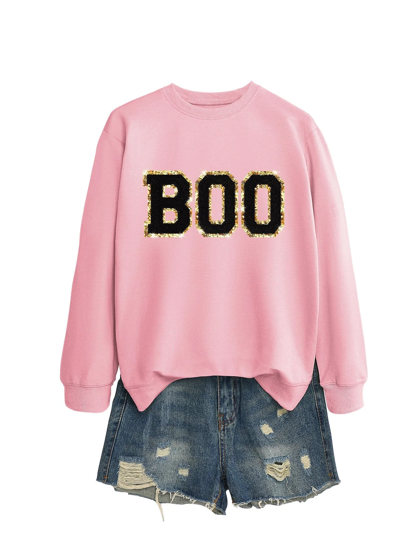 Damen Sweatshirt mit glitzerndem Aufdruck - Image 15
