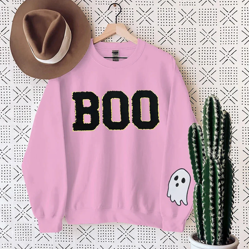 Damen Sweatshirt mit gruseligem Aufdruck - Image 7