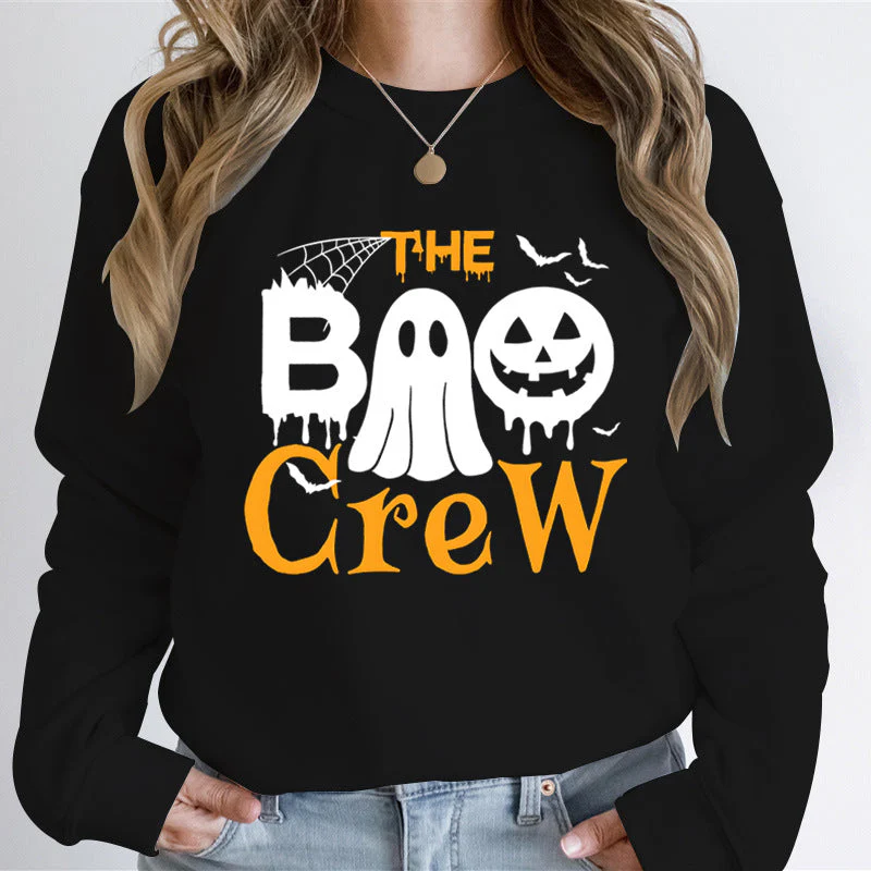 Damen Sweatshirt mit Halloween-Thema und kreativem Grafikdruck - Image 12