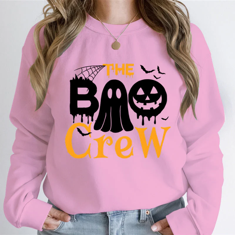 Damen Sweatshirt mit Halloween-Thema und kreativem Grafikdruck - Image 8