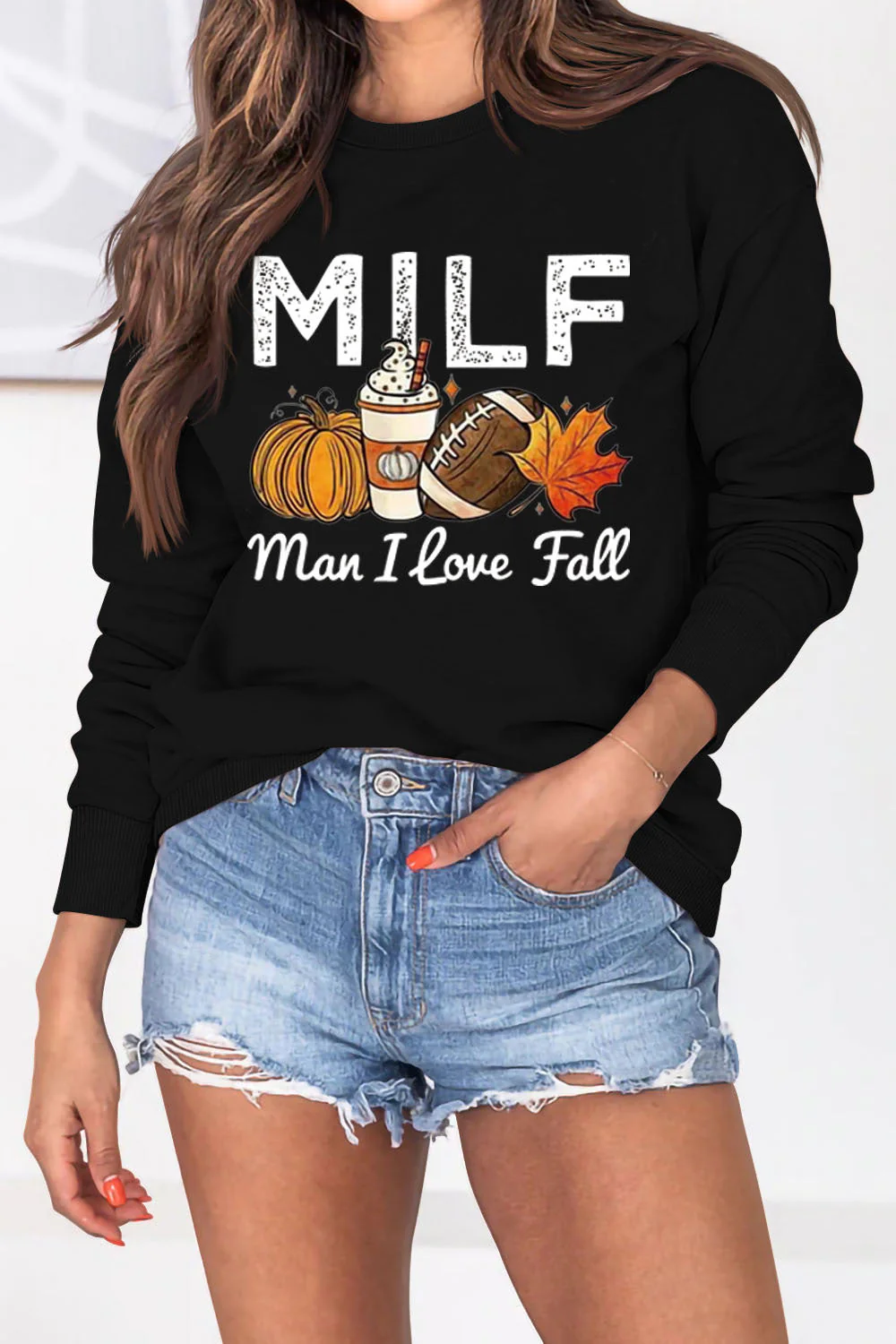 Damen Sweatshirt mit herbstlichem Essenzen-Motiv und inspirierendem Schriftzug - Image 10