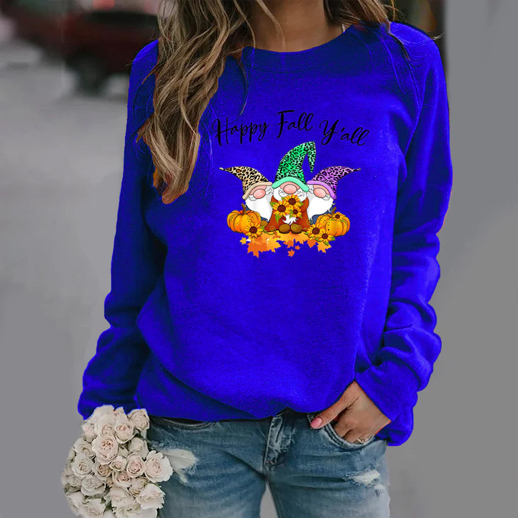 Damen Sweatshirt mit Herbstmotiv und gemütlichem Schnitt - Image 10