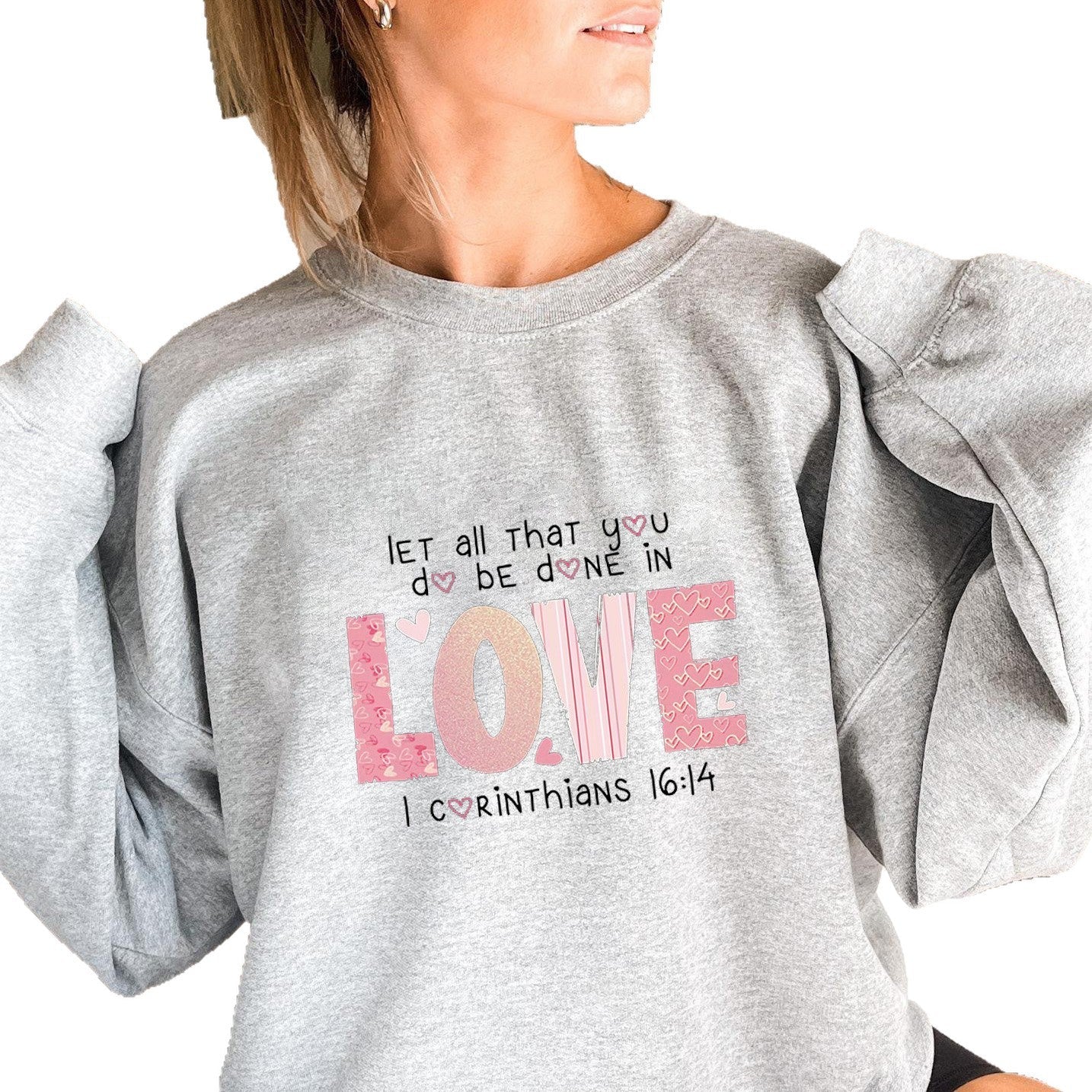 Damen Sweatshirt mit inspirierendem Druck und bequemer Passform - Image 4