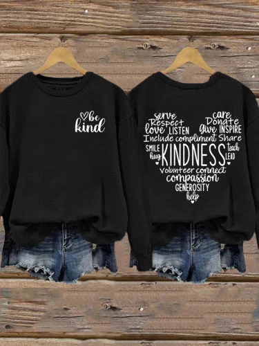 Damen Sweatshirt mit inspirierendem Kaltes-Design und großzügigem Schnitt - Image 5