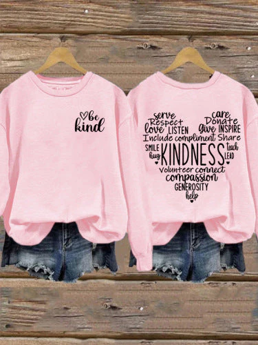 Damen Sweatshirt mit inspirierendem Kaltes-Design und großzügigem Schnitt - Image 6