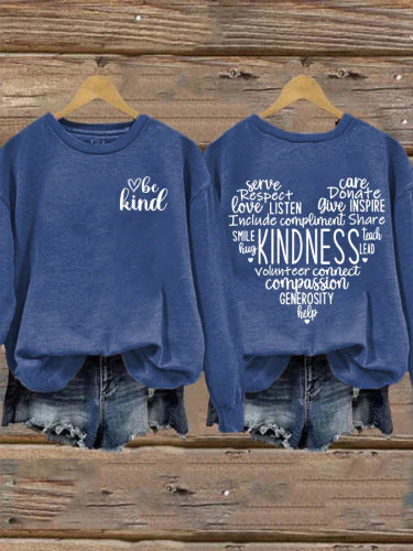 Damen Sweatshirt mit inspirierendem Kaltes-Design und großzügigem Schnitt - Image 9
