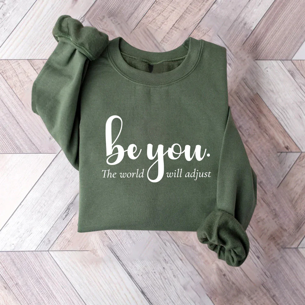 Damen Sweatshirt mit inspirierendem Motiv und motivierender Botschaft - Image 2