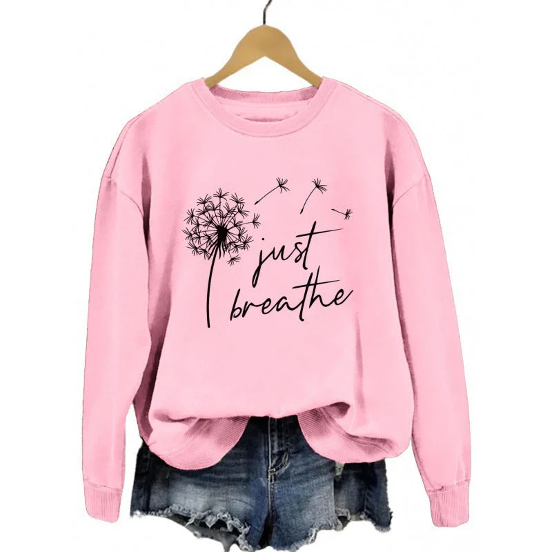 Damen Sweatshirt mit inspirierendem Pusteblumen-Motiv - Image 9