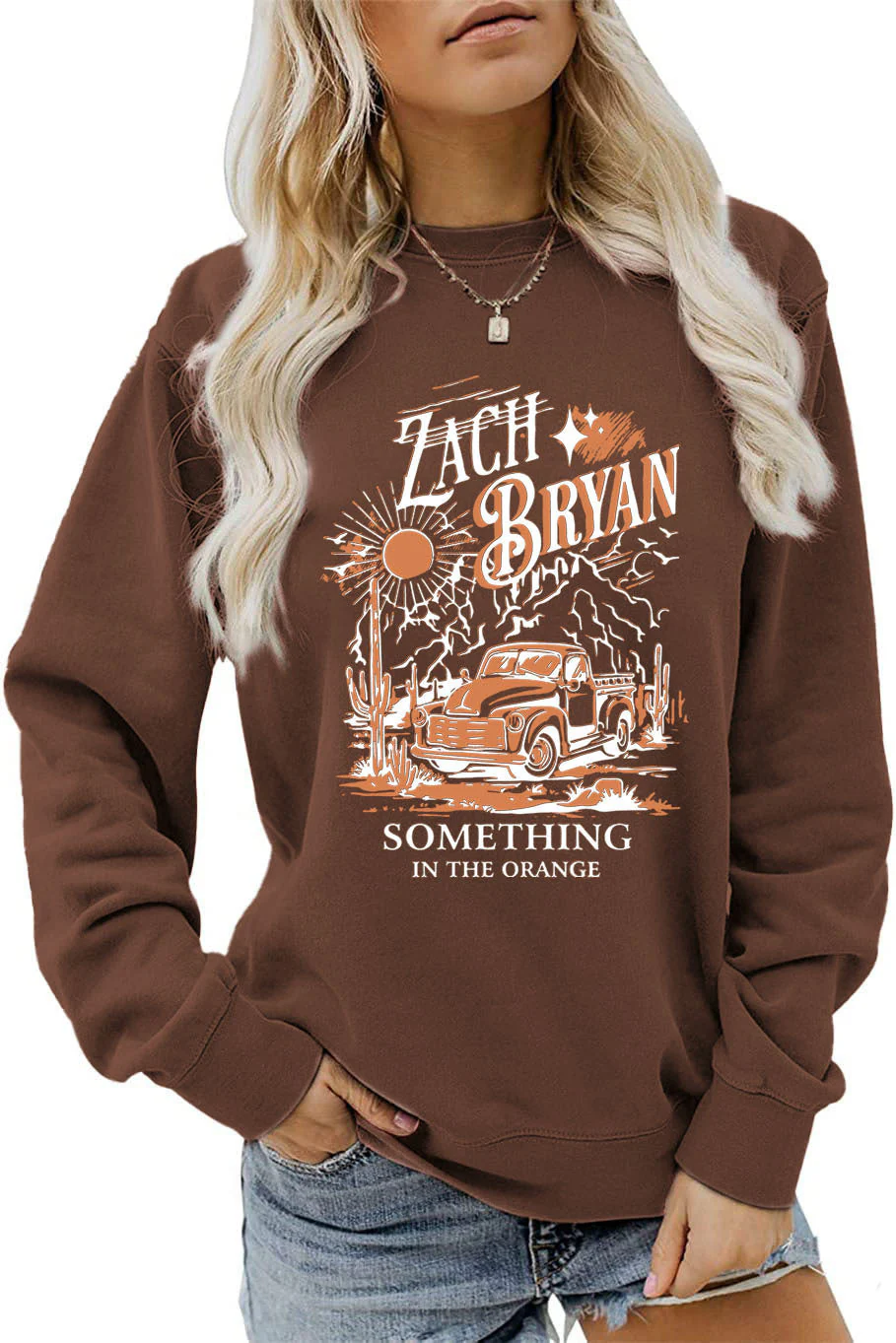 Damen Sweatshirt mit inspirierendem Vintage-Truck-Design - Image 11