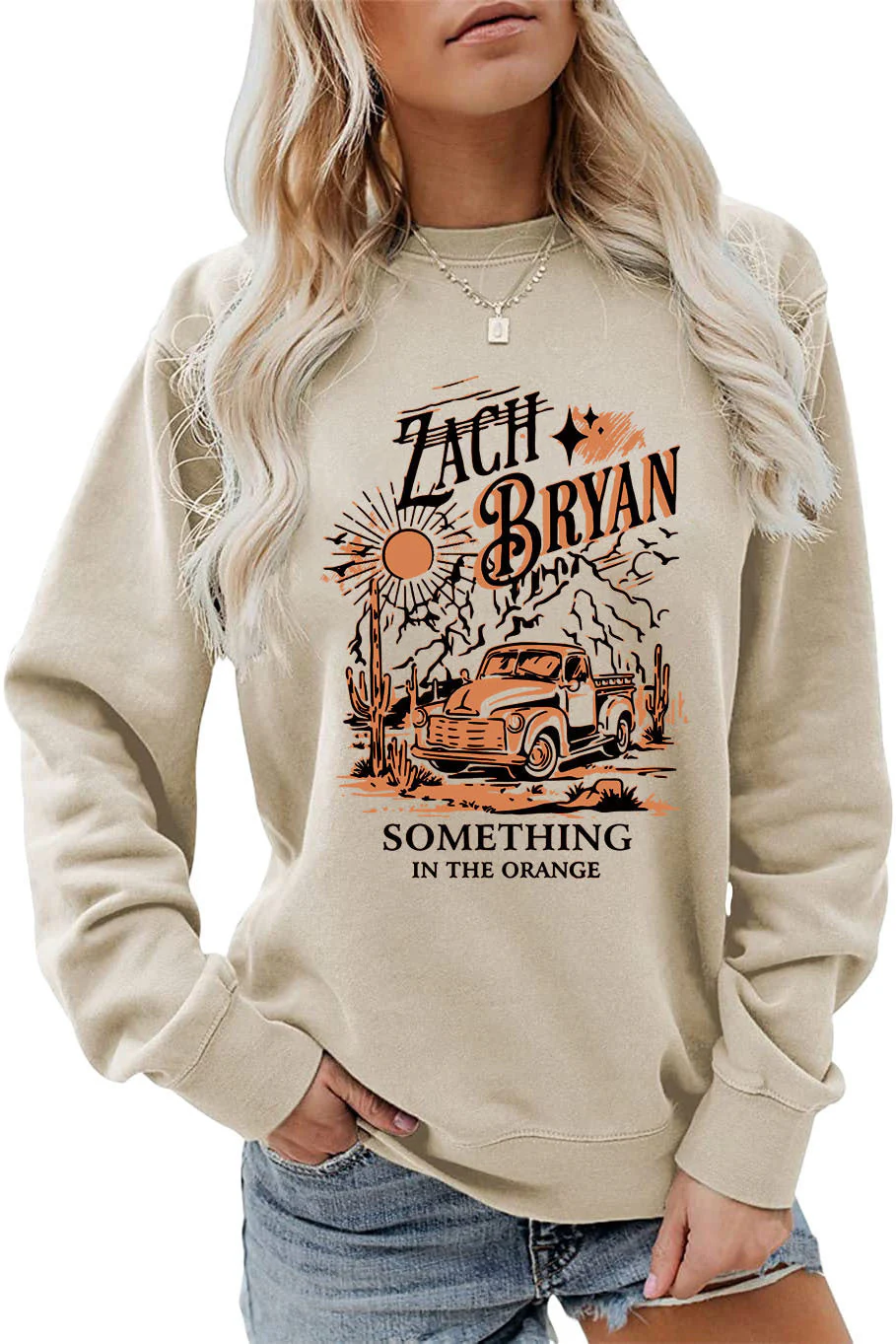 Damen Sweatshirt mit inspirierendem Vintage-Truck-Design - Image 13