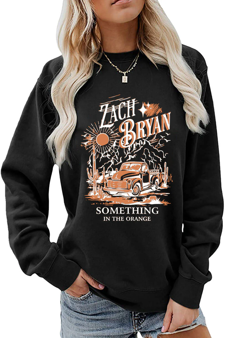 Damen Sweatshirt mit inspirierendem Vintage-Truck-Design - Image 6