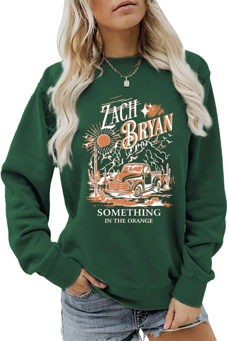 Damen Sweatshirt mit inspirierendem Vintage-Truck-Design - Image 7