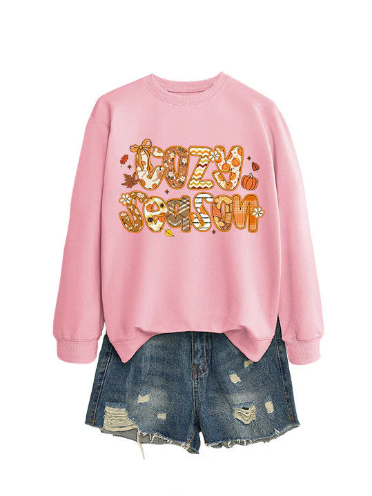 Damen Sweatshirt mit kreativem Herbstdesign und lässigem Schnitt - Image 10