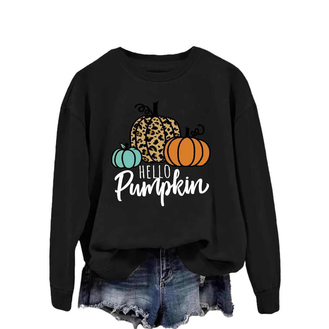 Damen Sweatshirt mit kreativem Herbstmotiv und lässigem Schnitt - Image 4