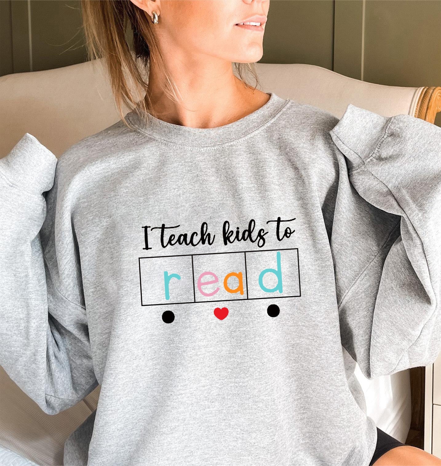 Damen Sweatshirt mit kreativem Lehrmotiv - Image 5