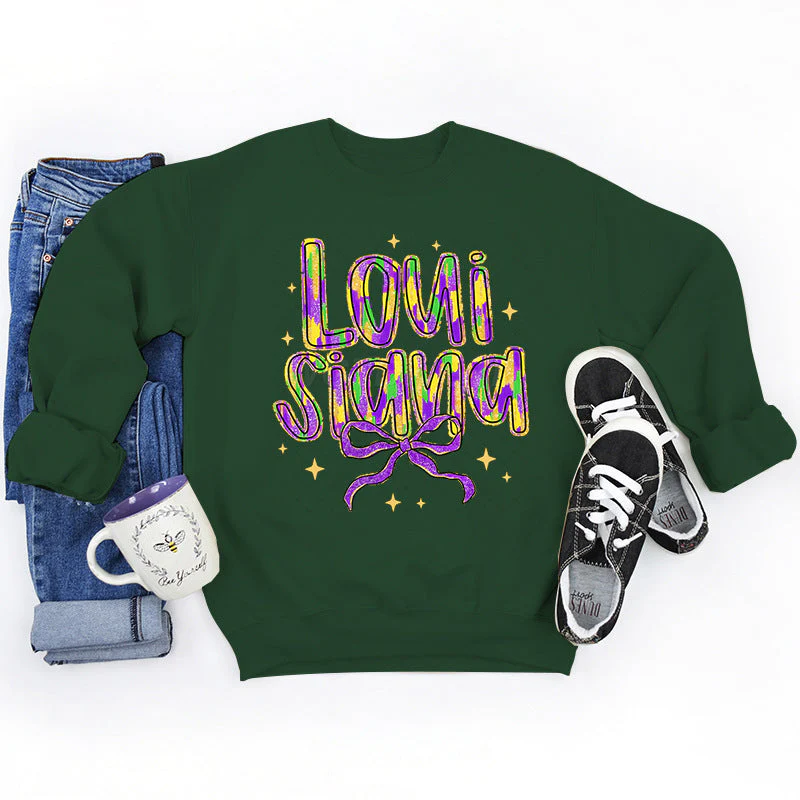 Damen Sweatshirt mit kreativem Schriftzug und weichem Innenfutter - Image 11