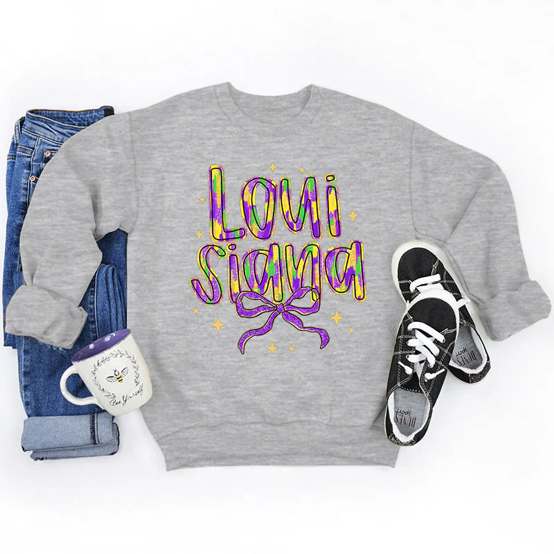 Damen Sweatshirt mit kreativem Schriftzug und weichem Innenfutter - Image 12