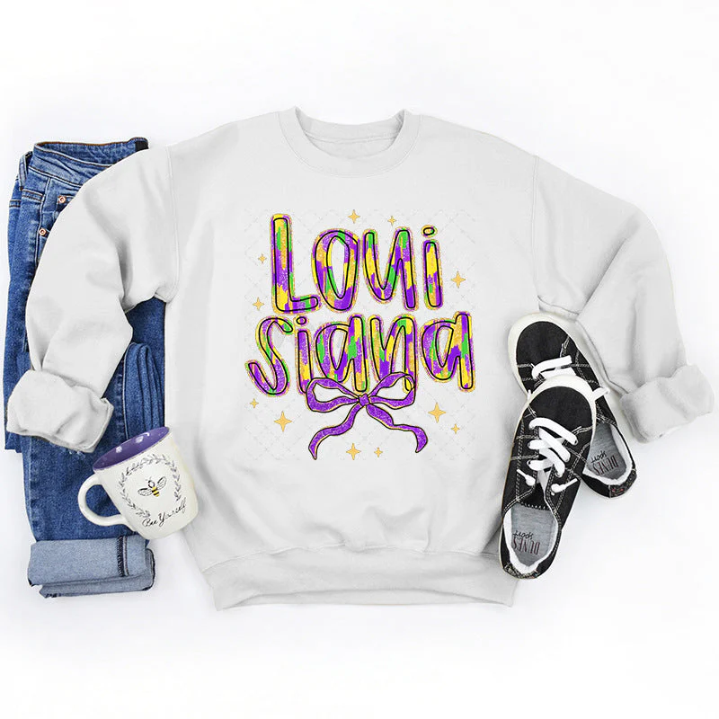 Damen Sweatshirt mit kreativem Schriftzug und weichem Innenfutter - Image 16