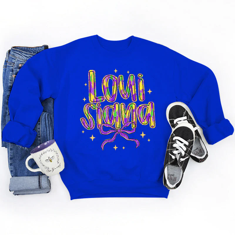 Damen Sweatshirt mit kreativem Schriftzug und weichem Innenfutter - Image 17