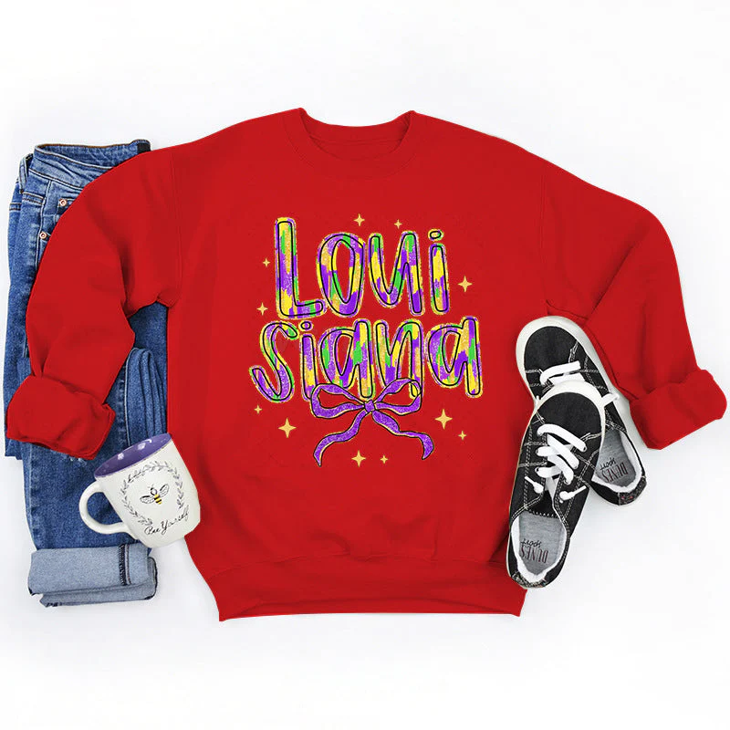 Damen Sweatshirt mit kreativem Schriftzug und weichem Innenfutter - Image 5