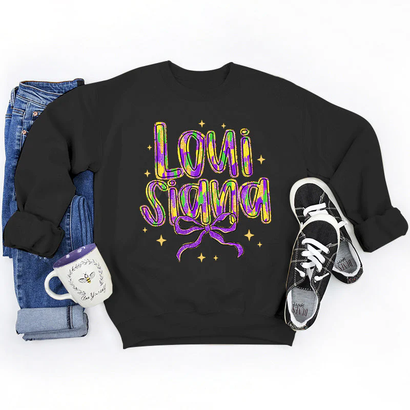 Damen Sweatshirt mit kreativem Schriftzug und weichem Innenfutter - Image 6
