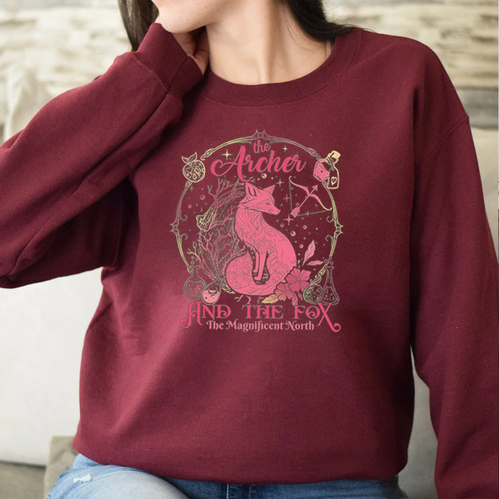 Damen Sweatshirt mit kreativem Tiermotiv und inspirierendem Druck - Image 9