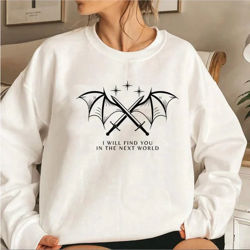 Damen Sweatshirt mit künstlerischem Grafikdesign und inspirierendem Schriftzug - Image 10
