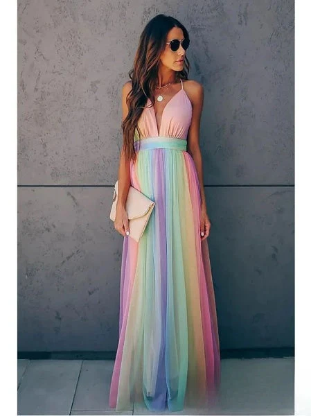 Damen-swingkleid valentina mit schwingendem rock und v-ausschnitt