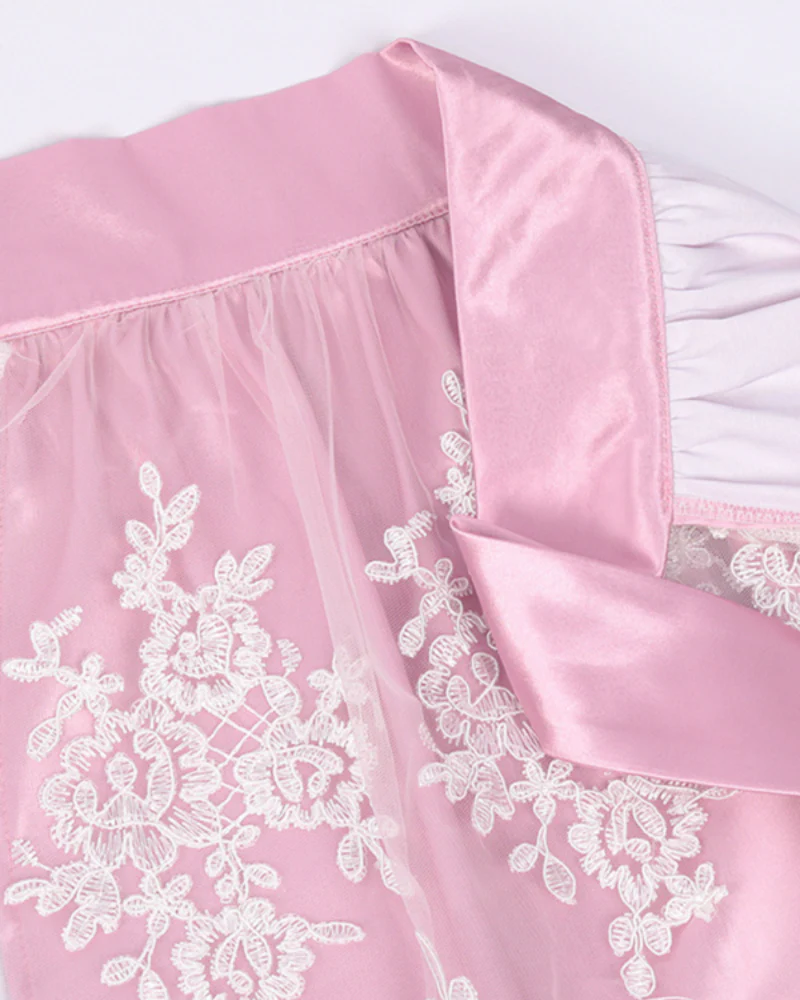 Damen Traditionelles Sommerkleid | Midi Dirndl in Rosa - Image 2