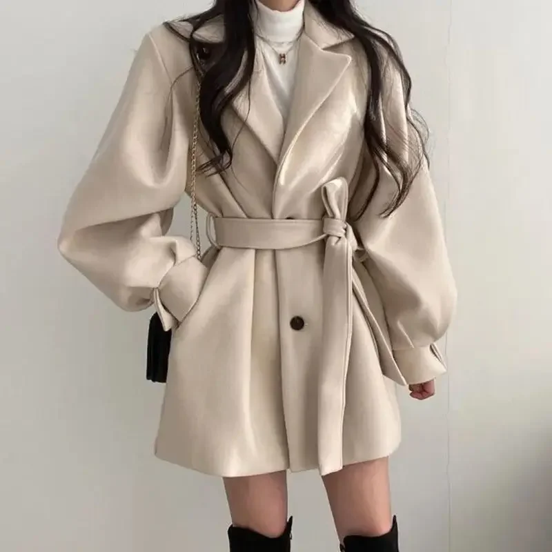 Damen Trenchcoat mit Gürtel | Elegante - Image 3
