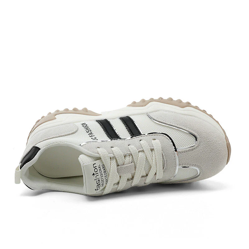 Damen Trendige Chunky Sneakers mit stabiler Gummisohle und atmungsaktivem Obermaterial - Image 2