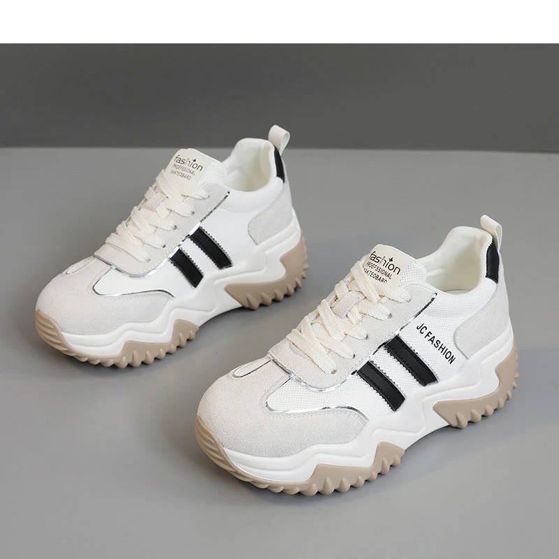 Damen Trendige Chunky Sneakers mit stabiler Gummisohle und atmungsaktivem Obermaterial - Image 5
