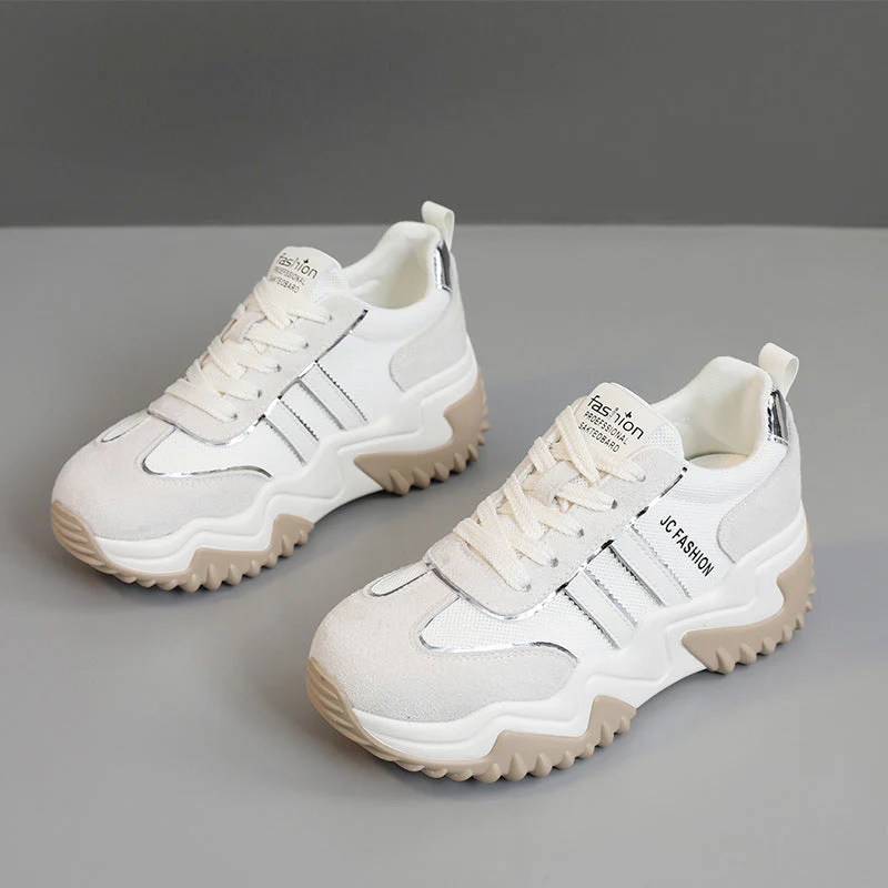 Damen Trendige Chunky Sneakers mit stabiler Gummisohle und atmungsaktivem Obermaterial - Image 6