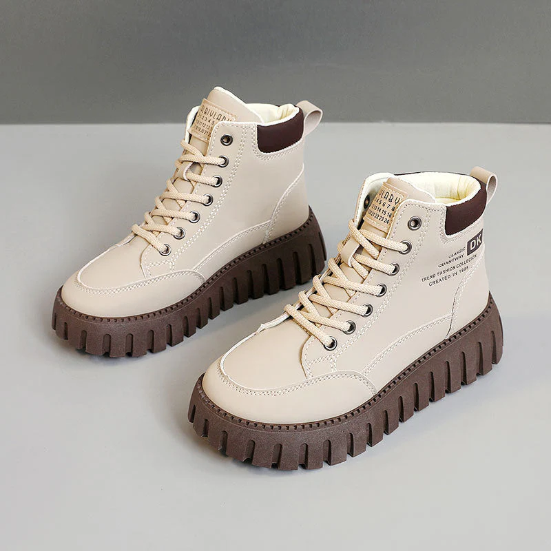 Damen Trendige High-Top Sneakers mit rutschfester Sohle und komfortabeler Dämpfung - Image 2