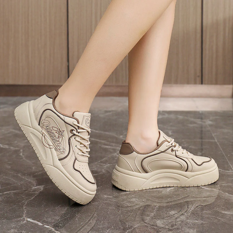 Damen trendige Sneaker mit sportlichem Design und hochdämpfender Laufsohle - Image 2