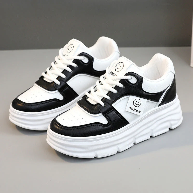 Damen Trendige Sneakers mit dämpfender Plateau-Sohle