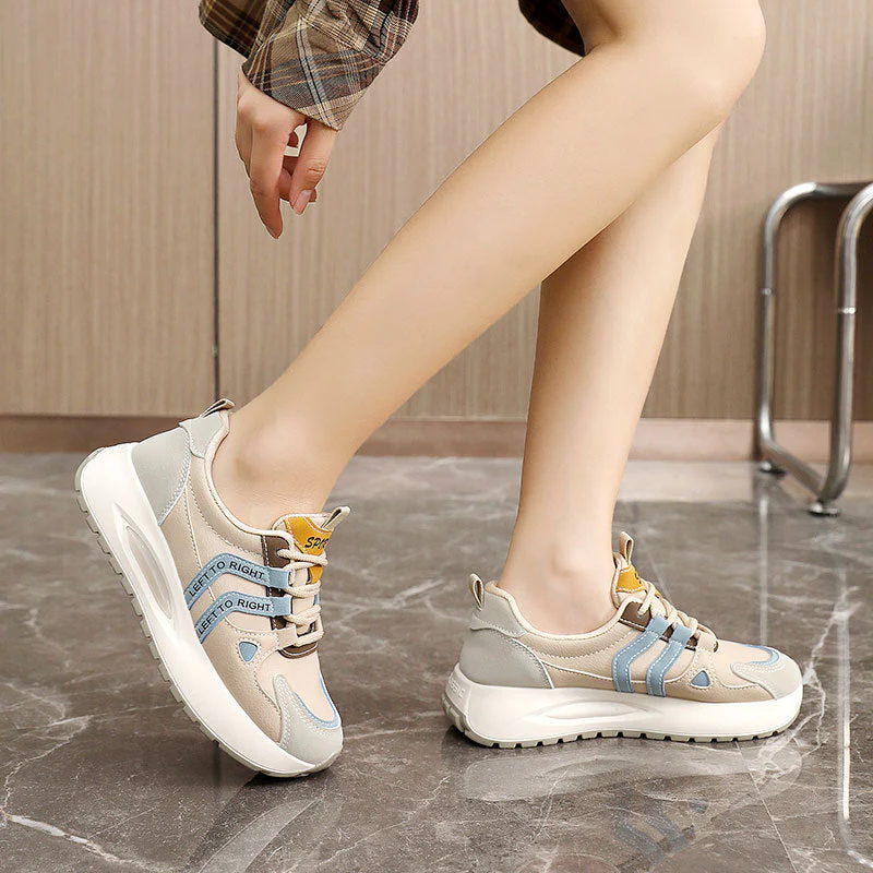 Damen trendy Sneakers mit hoher Dämpfung und atmungsaktivem Mesh-Obermaterial - Image 2