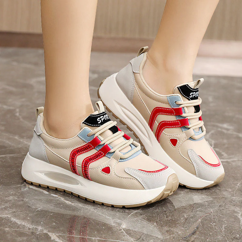 Damen trendy Sneakers mit hoher Dämpfung und atmungsaktivem Mesh-Obermaterial - Image 3